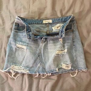 Pacsun denim skirt